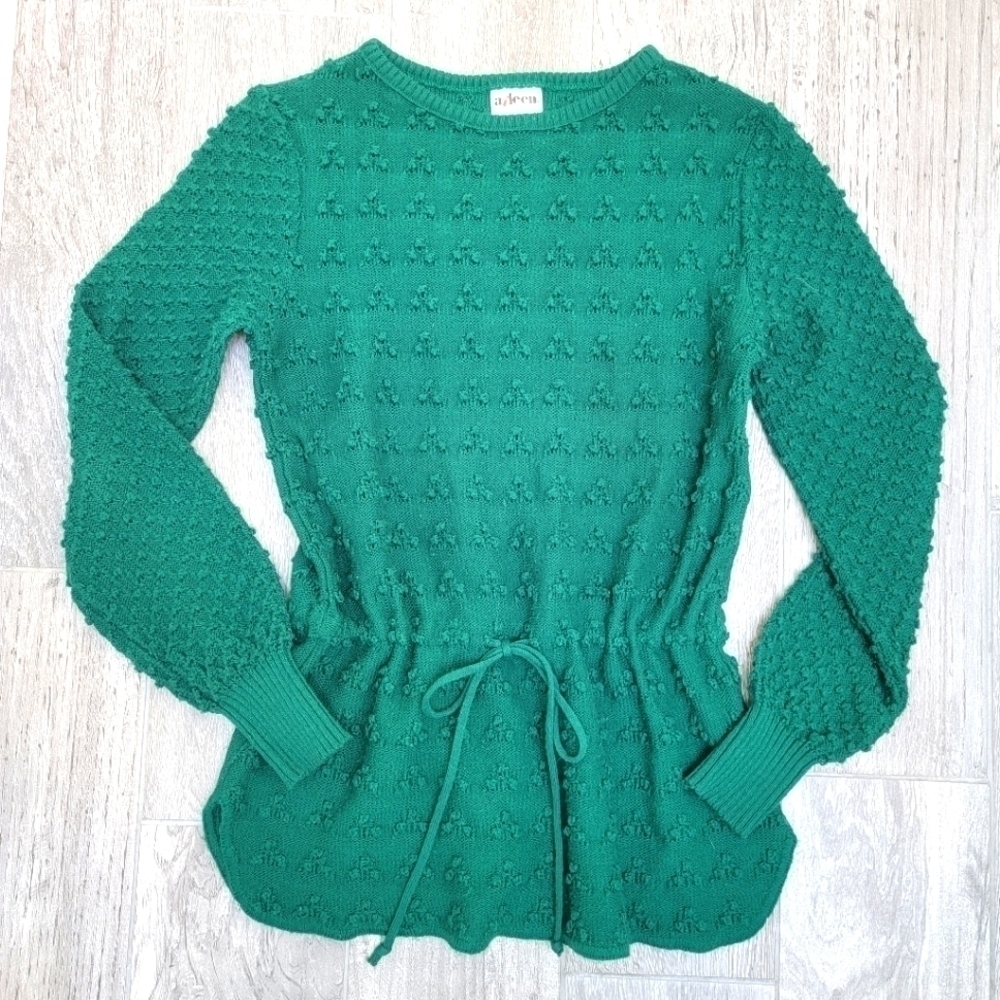 Vintage Aileen Green Sweater Small